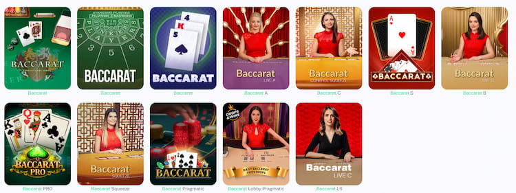Baccarat Casino ohne Limit