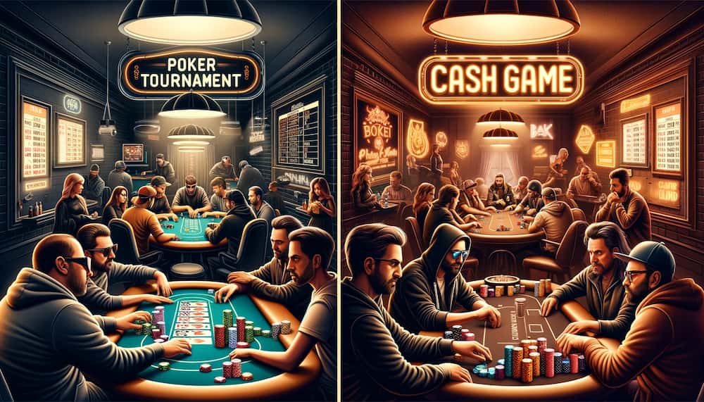 Poker Turniere vs. Cash Games Eine spielerspezifische Entscheidung