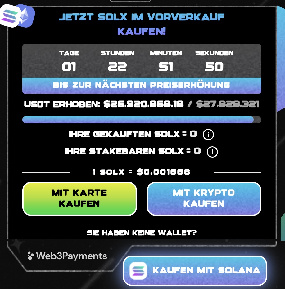 solaxy neue krypto kaufen