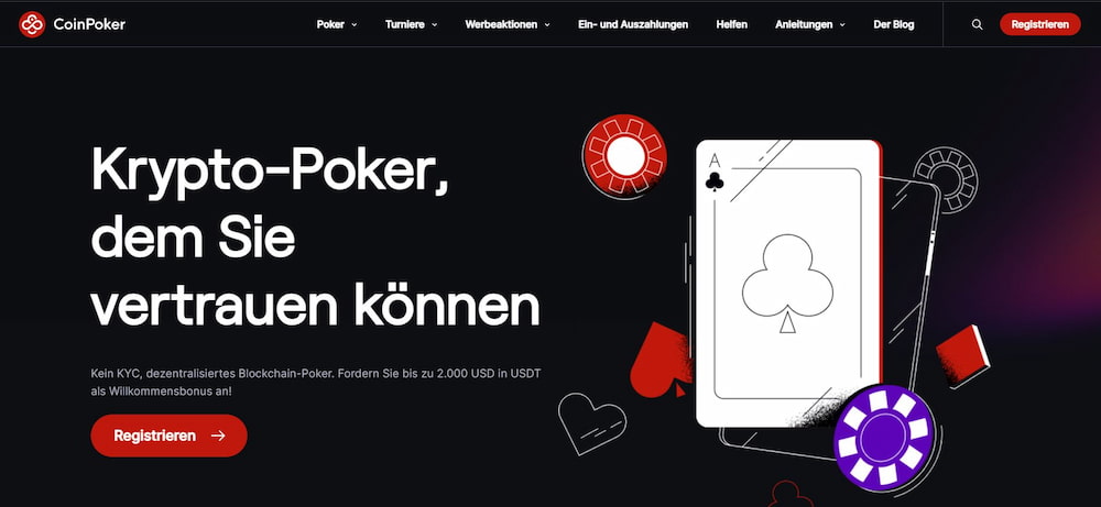 CoinPoker – Online Poker ohne Anmeldung