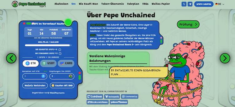Was ist Pepe Unchained?