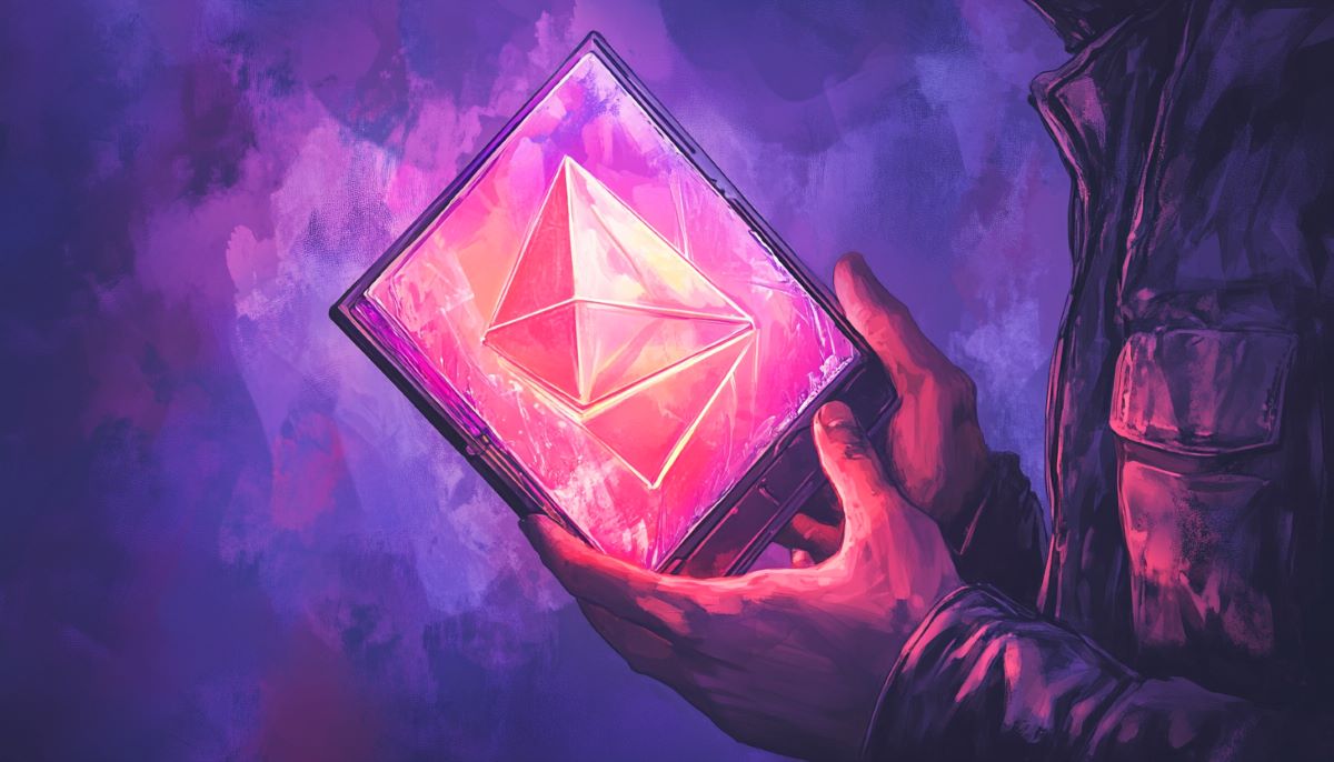 イーサリアムロゴの仮想通貨ウォレット
