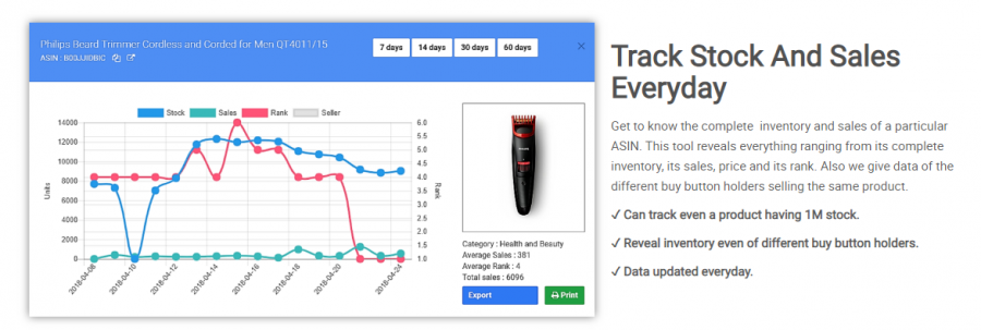 Product Tracker Track stock and sales