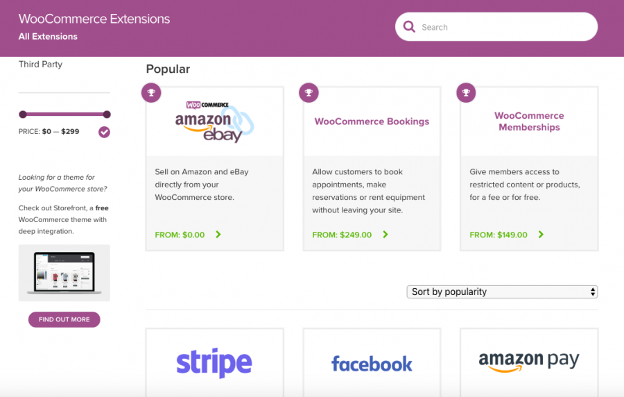 Woocommerce marketplace extensions