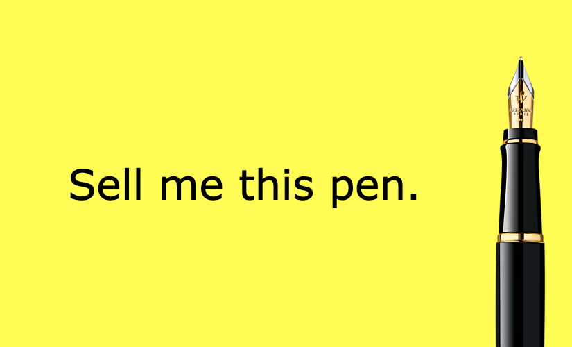 the wolf of wall street quotes sell me this pen