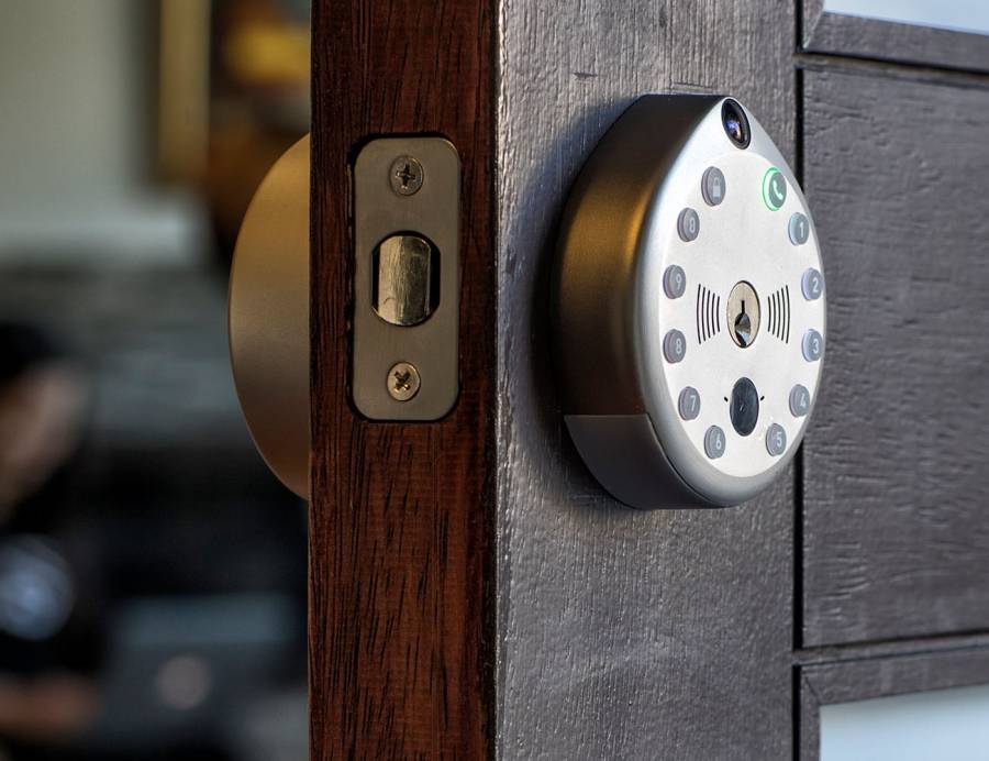 Gate Camera Smart Door Lock