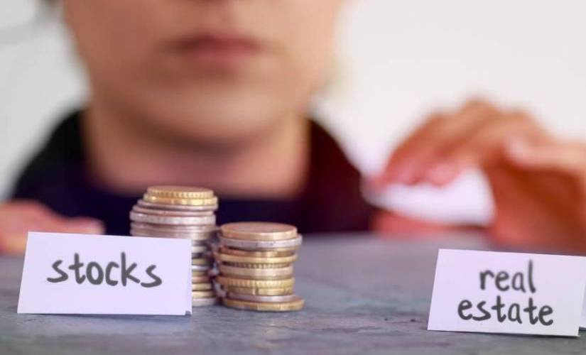 stocks vs real estate