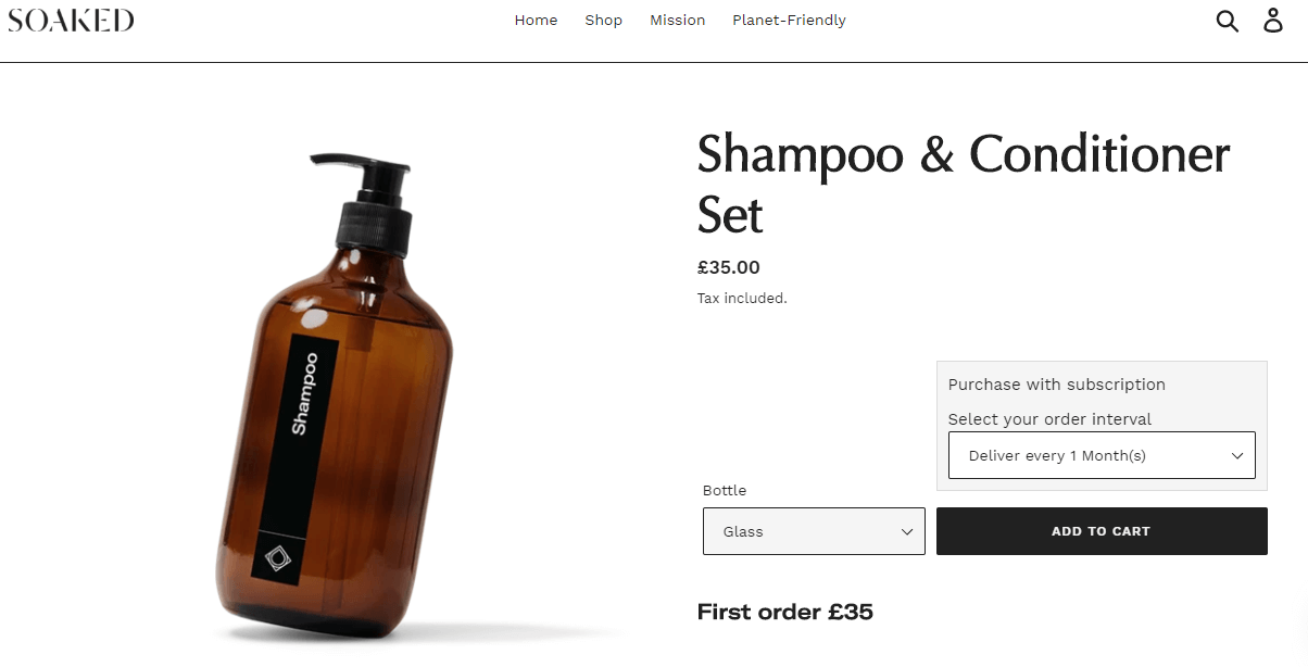 shampoo subscription