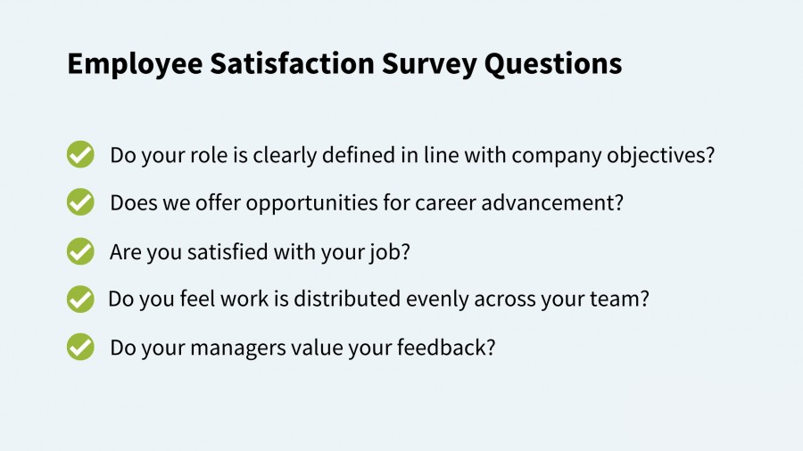 Employee Satisfaction Survey Questions