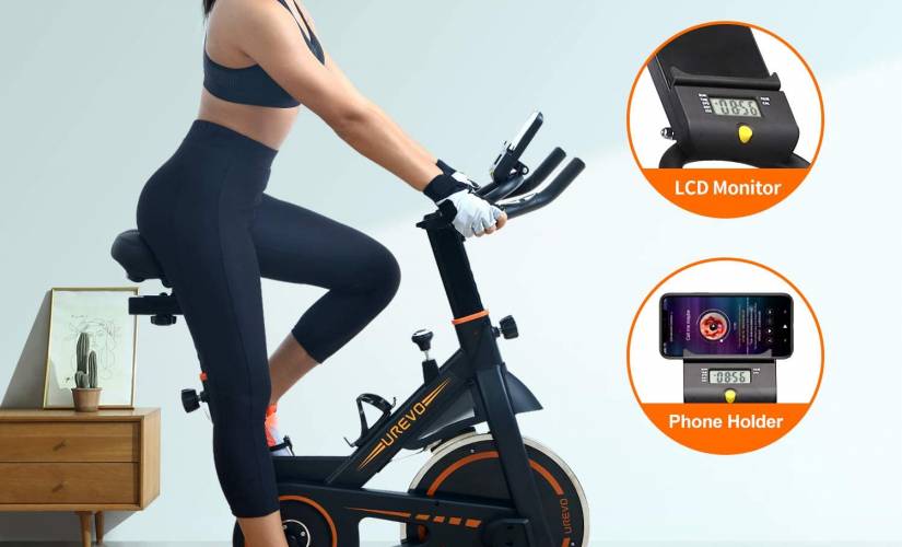 Urevo indoor cycling bike stationary new arrivals