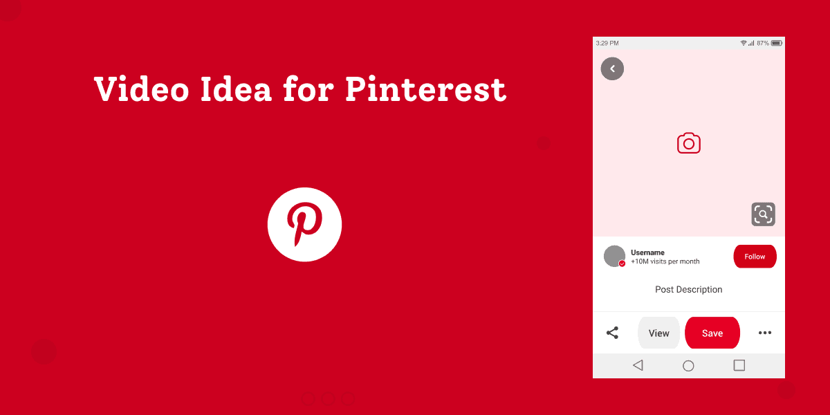 Video Idea for Pinterest