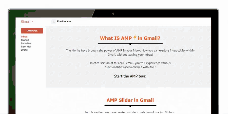 AMP email