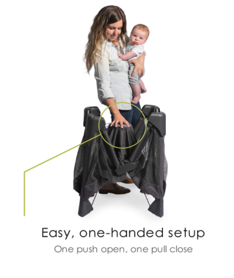 4moms breeze plus playard and changer