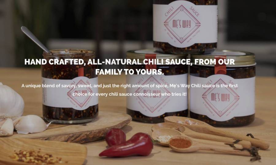 Meswaylic Hand crafted, all natural chili sauce 