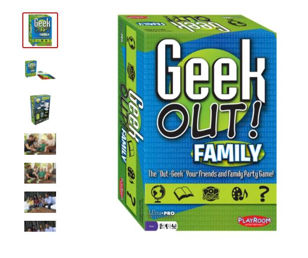 Ultrapro Geek OUt Trivia Game