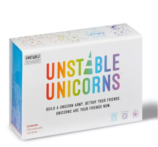 unstable unicorn card game