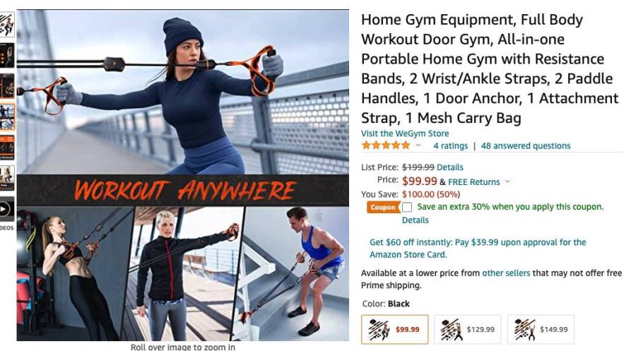 WeGym Home Gym Workout