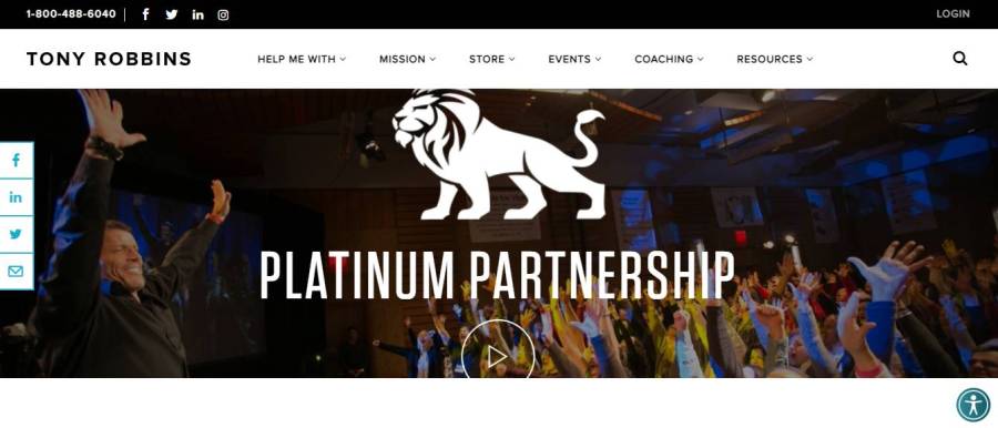Tony-Robbins-Platinum-Membership-2022