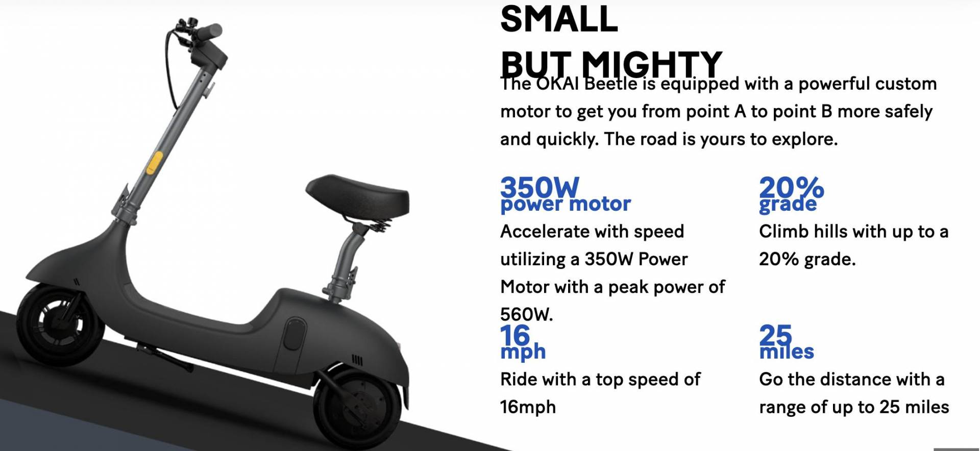 OKAI BEETLE Scooter Rediscover the Fun and Freedom