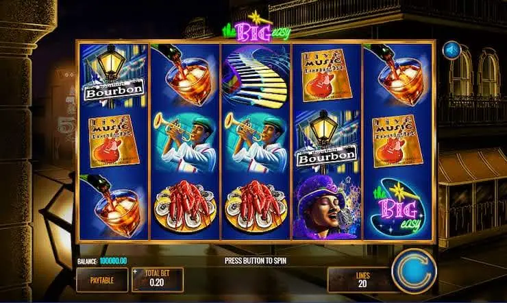 The Big Easy Slot Review