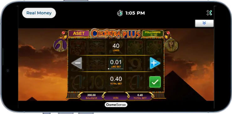 cleopatra plus slot review