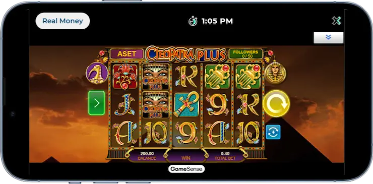 cleopatra plus slot review