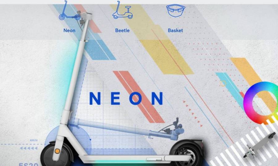 okai NEON electric scooter