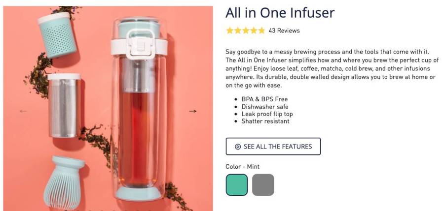 All in One Infuser