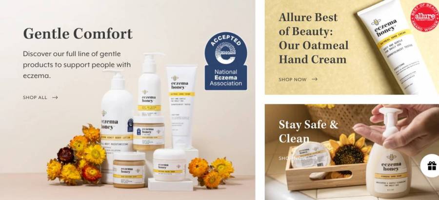 Eczema Honey Products