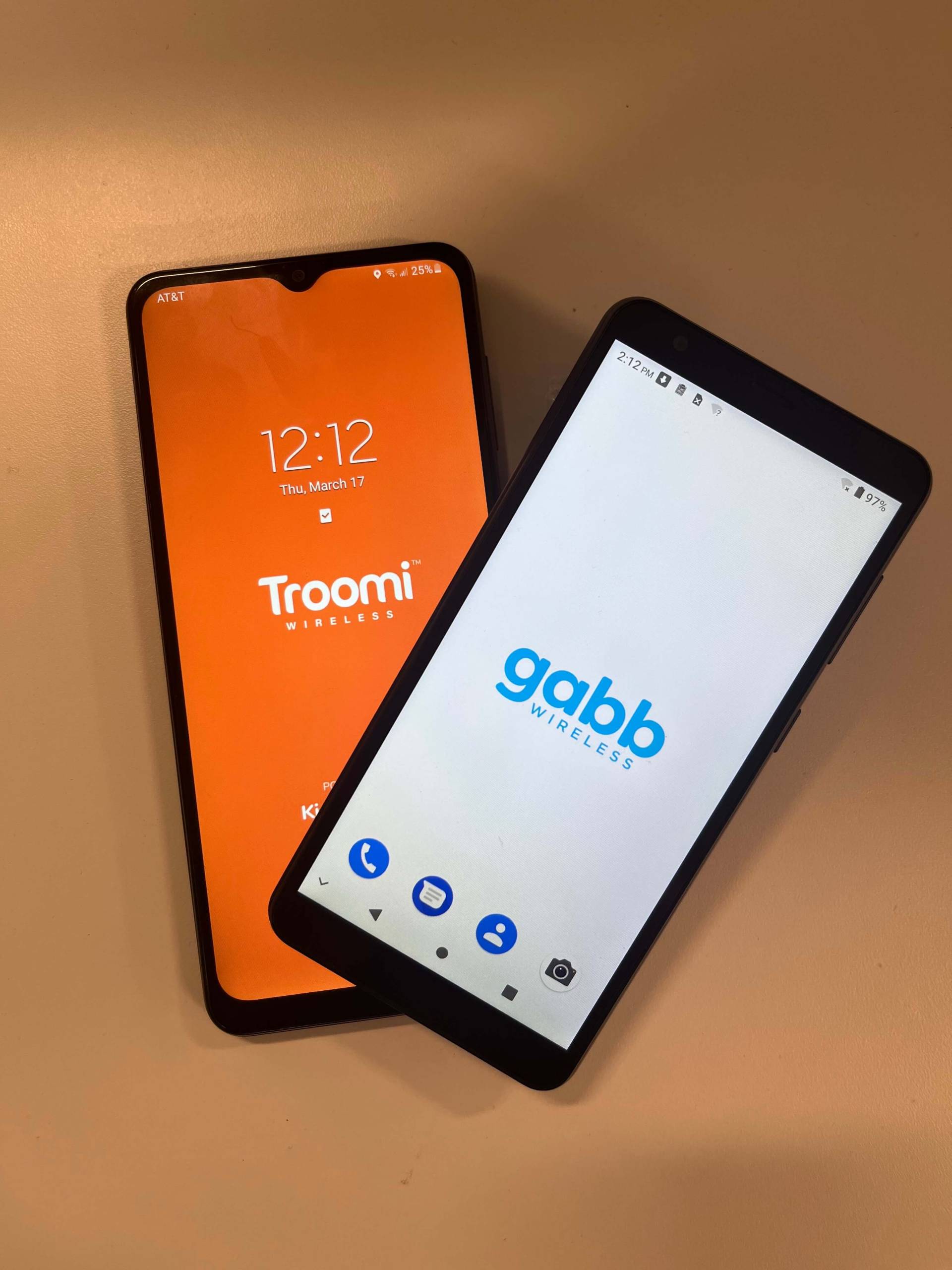 Gabb Phone vs Troomi Phone