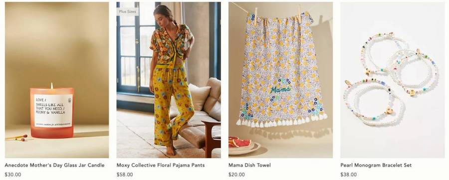 Anthropologie.com Mother's Day