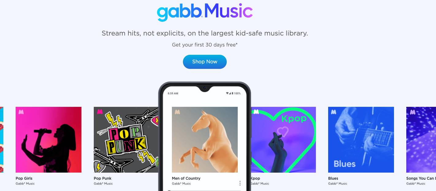 Remarkable Tech Gabb Wireless Announces Gabb Music