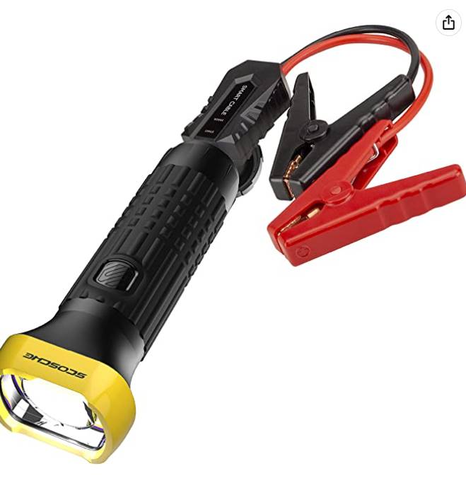 Jumper Cable Flashlight