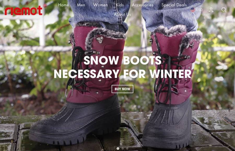 riemot snow boots