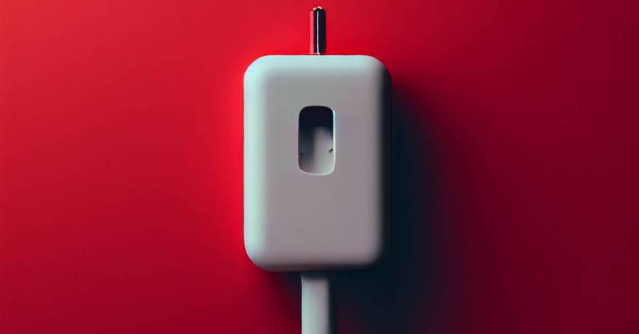 best iphone charger with minimalistic red background