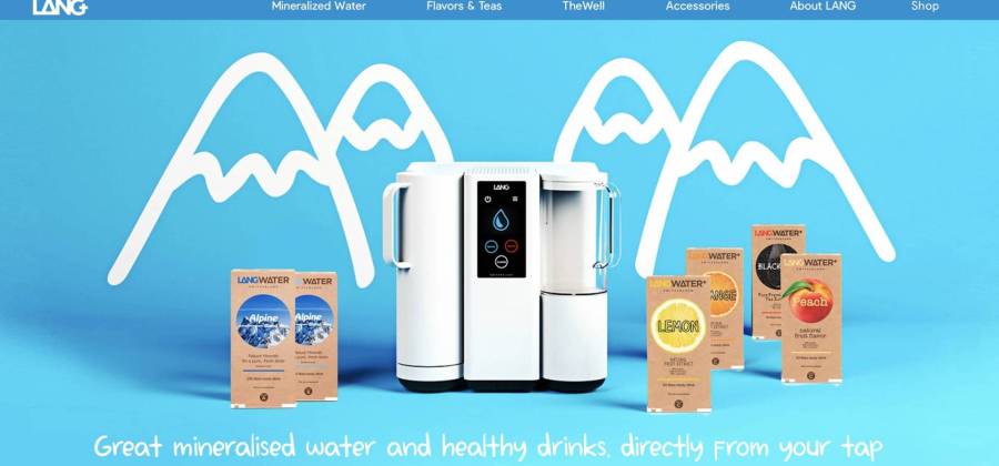 Mineralized Water and healthy drinks