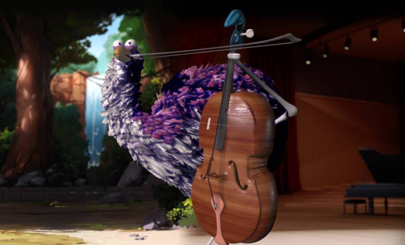 A Bird Can Play the Cello Like a Virtuoso