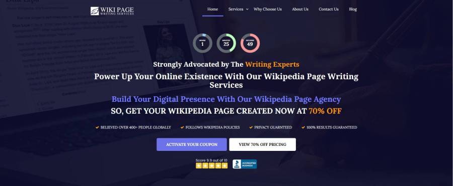 WikiPageWritingServices