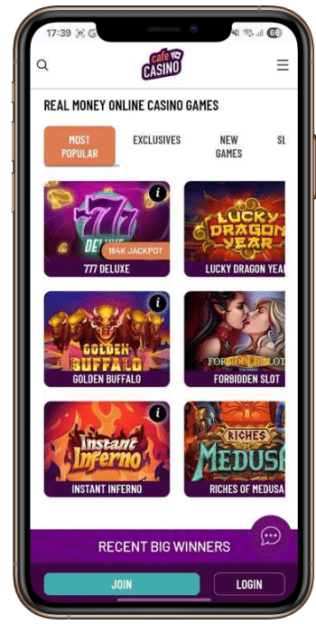 Cafe Casino Slots in Texas