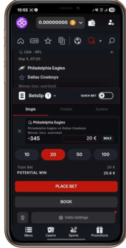 Start Betting