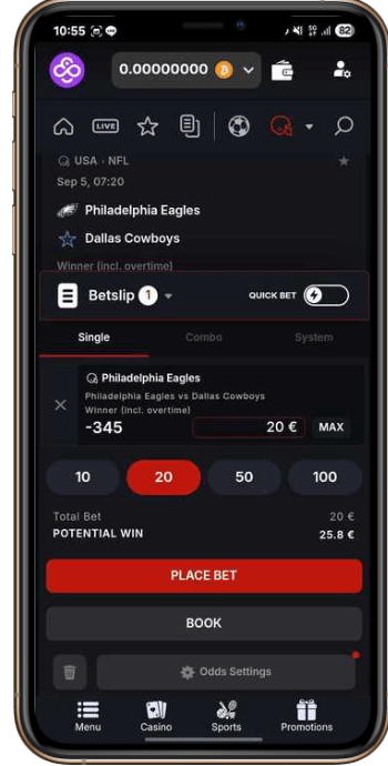 Online Betting at CoinCasino
