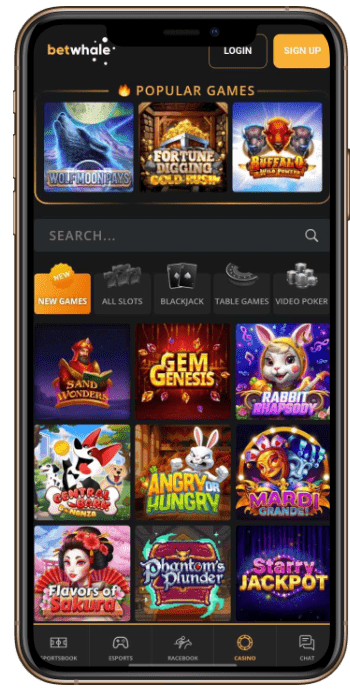 Popular Betwhale Games in Texas