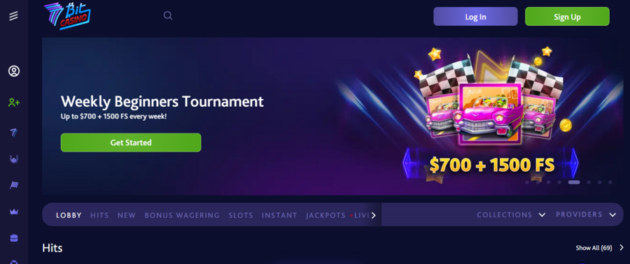 7BitCasino's wide range of loyalty rewards makes it easy to have a good time, no matter your budget or taste