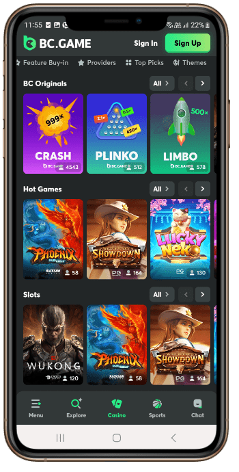 BC.Game Bitcoin Slots