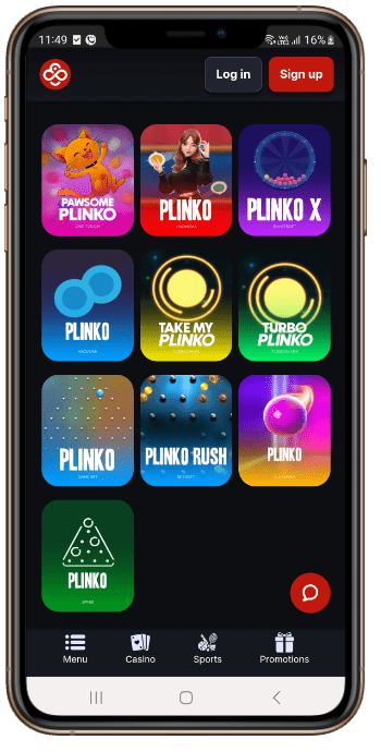 CoinCasino Plinko