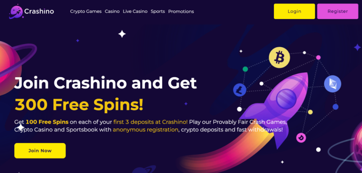 Crashino - Top crash gambling sites