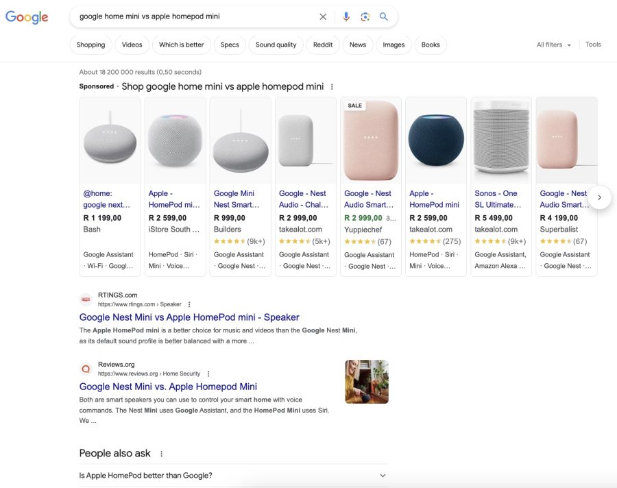 IoT devices Google Home vs Apple HomePod