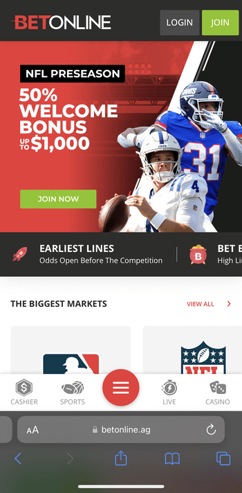 betonline super bowl odds