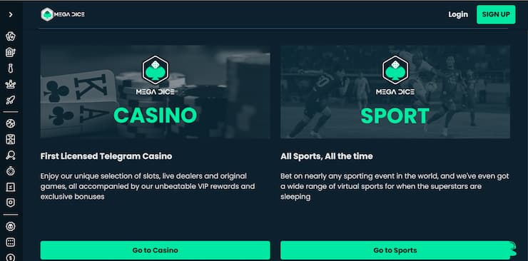 Mega Dice casino - SIGN UP pokies online