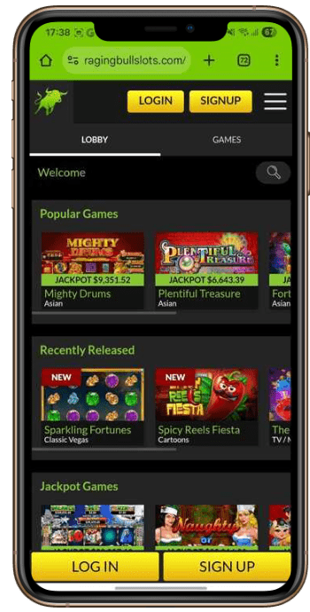 Recently Released Games at Raging Bull Casino